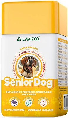 Suplemento Lavizoo Sênior Dog para Cães Idosos 150g