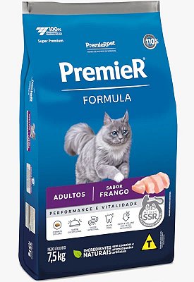 Ração Seca Premier Formula Gatos Adultos Frango