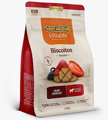 Biscoito Special Dog Ultralife Filhote Frutas Vermelhas