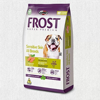 Ração Seca Frost Cães Sensitive Skin Todas as Raças 10,1kg