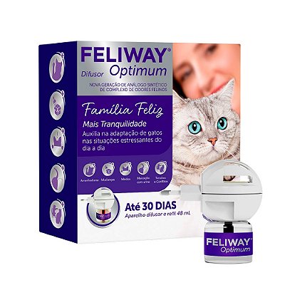 Difusor Feliway Optimum com Refil 48ml
