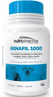 Suplemento Alimentar Renafil Para Cães e Gatos