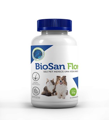 BioSan Flora Pet 30 Comprimidos