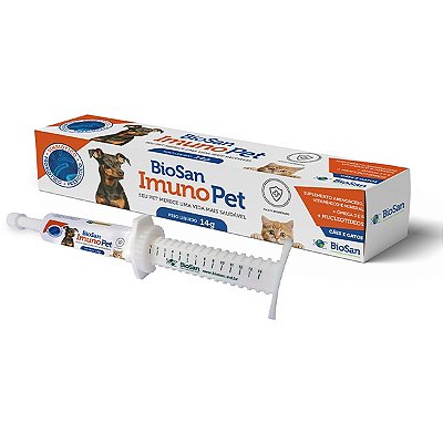 Suplemento Vitamínico BioSan Imuno Pet 14g