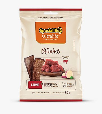 Bifinho Special Dog Ultralife sabor Carne