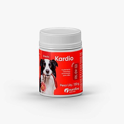 Suplemento Kardio Snacks Ourofino para Cães 120g