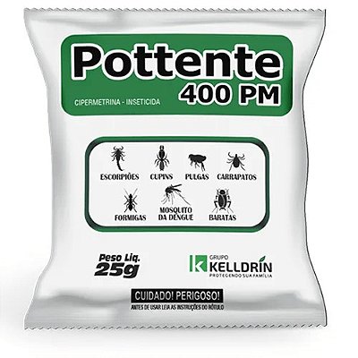 Inseticida Pottente 400PM 25g