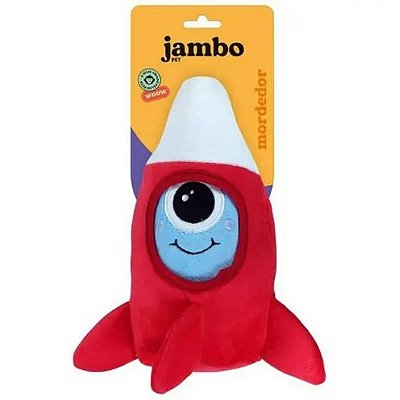 Mordedor Jambo  Pelucia Galaxia Foguete