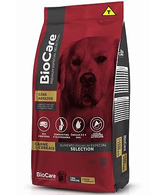 BioCare Premium Especial Selection Carne & Cereais Cães Adultos