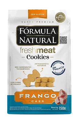 Fórmula Natural Fresh Meat Cookies Petisco Sabor Frango Super Premium para Cães Adultos 150g