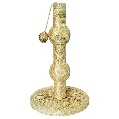 Arranhador Poste de Sisal Jambo Pet Estímulo Natural e Higiene para Gatos Referência JB79104N