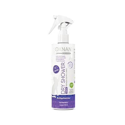 Shampoo Banho a Seco Dry Shower Spray Cats Oxnan 180ml