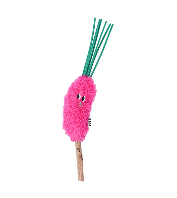 Brinquedo Pirulito de Matatabi e Catnip para Gatos Zeze Setaria Rosa