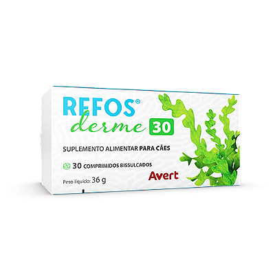 Suplemento Avert Refos Derme 30 36g 30 Comprimidos de 270mg