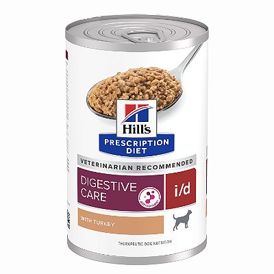 Ração Hill's Prescription Diet Lata i/d para Cães Cuidado Digestivo 370g