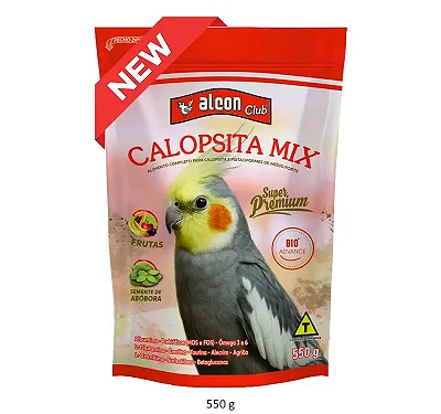 Ração Alcon Club Calopsita Mix 550g