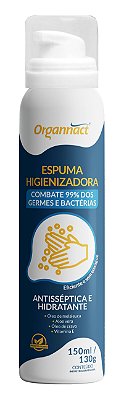 Espuma Higienizadora Organnact para Mãos