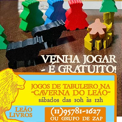Venha jogar nos fins de semana!