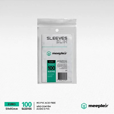 Sleeves SLIM - EURO (59x92mm)