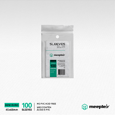 Sleeves SLIM - MINI EURO (45x68mm)