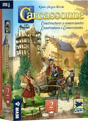 Carcassonne Expansão 2 – Construtores e Comerciantes (Nova Edição)