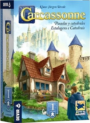 Carcassonne: Expansão 1: Estalagens e Catedrais (2025)