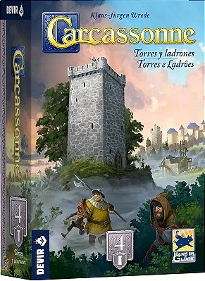 Carcassonne Expansão 4 Torres e Ladrões