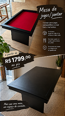Mesa de Jogos / Jantar