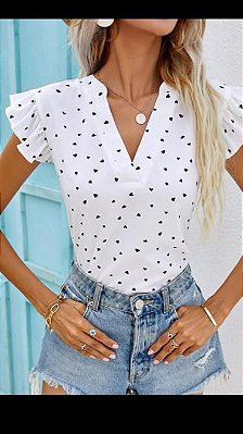 Blusa Coraçao