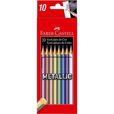 Lápis de cor Metallic - Faber Castell