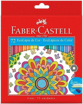 Lápis de cor 72 cores - Faber Castell