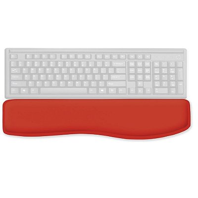 Apoio de Pulso Ergonômico para teclado Vermelho