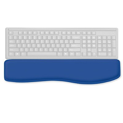 Apoio de Pulso Ergonômico para teclado Azul Royal