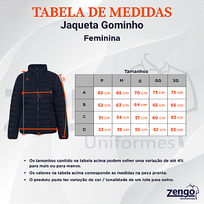 Jaqueta Gominho Feminina