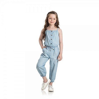 MACAQUINHO INFANTIL CHAMBRAY TMX
