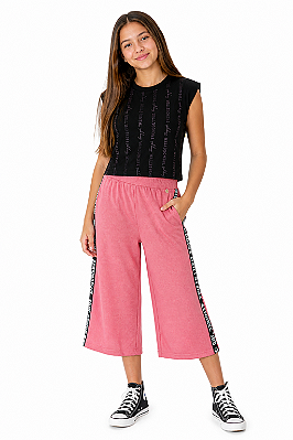 CONJUNTO LETREIRO PANTACOURT E REGATA 47314 - ALENICE