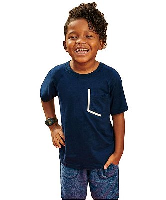 CONJUNTO INFANTIL MENINO MANGA CURTA CAMISETA E BERMUDA BRANDILI