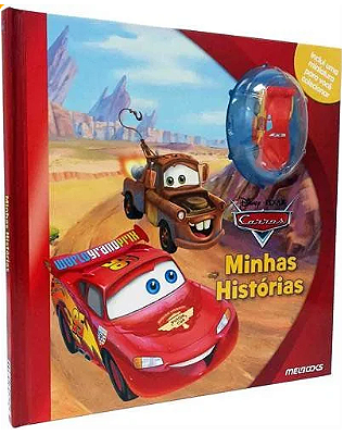 LIVRO CAPA DURA COLEÇÃO MINHAS HISTÓRIAS DISNEY - CARROS