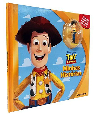 LIVRO CAPA DURA COLEÇÃO MINHAS HISTÓRIAS DISNEY - TOY STORY