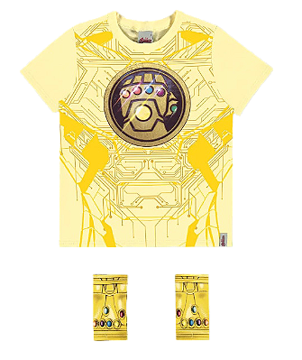 CAMISETA INFANTIL AVENGERS® EM ALGODÃO MALWEE KIDS