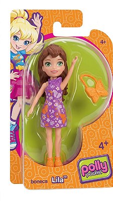 BONECA POLLY POCKET - LILA BCY74 MATTEL