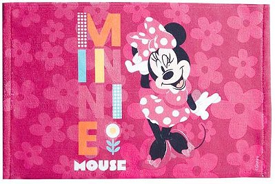 TOALHA DE LANCHEIRA MINNIE ROSA