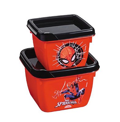 KIT 02 POTES VERSATEIS SPIDERMAN