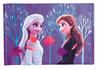 TOALHA DE LANCHEIRA FROZEN LILAS