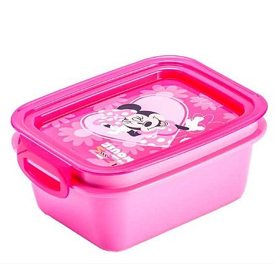 MARMITA COM TRAVAS MINNIE
