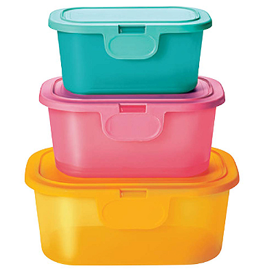KIT 03 POTES TAMPAS FIXAS