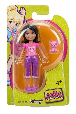 BONECA POLLY POCKET - CRISSY BCY72 MATTEL