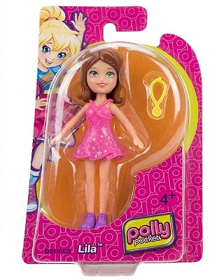 BONECA POLLY POCKET - LILA BCY77 MATTEL