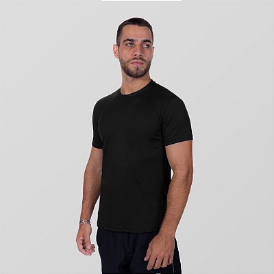 CAMISETA SPORT PRETA UV50+