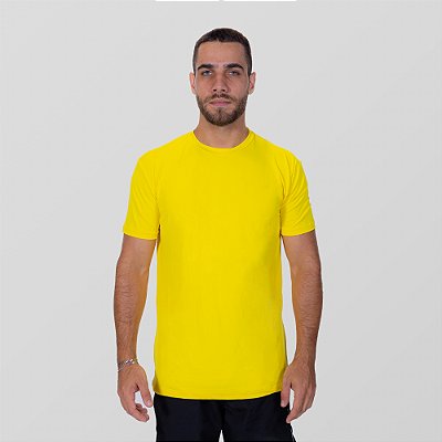 CAMISETA SPORT AMARELO UV50+